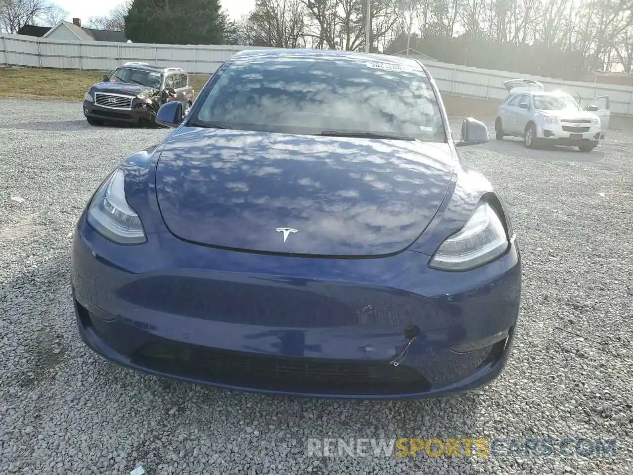 5 Photograph of a damaged car 5YJYGDEE8MF200447 TESLA MODEL Y 2021