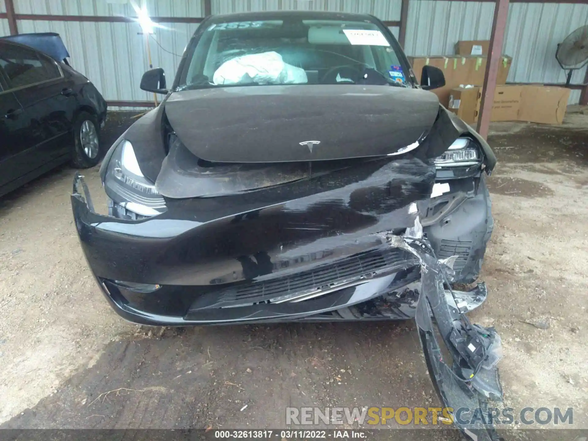 10 Photograph of a damaged car 5YJYGDEE8MF204093 TESLA MODEL Y 2021