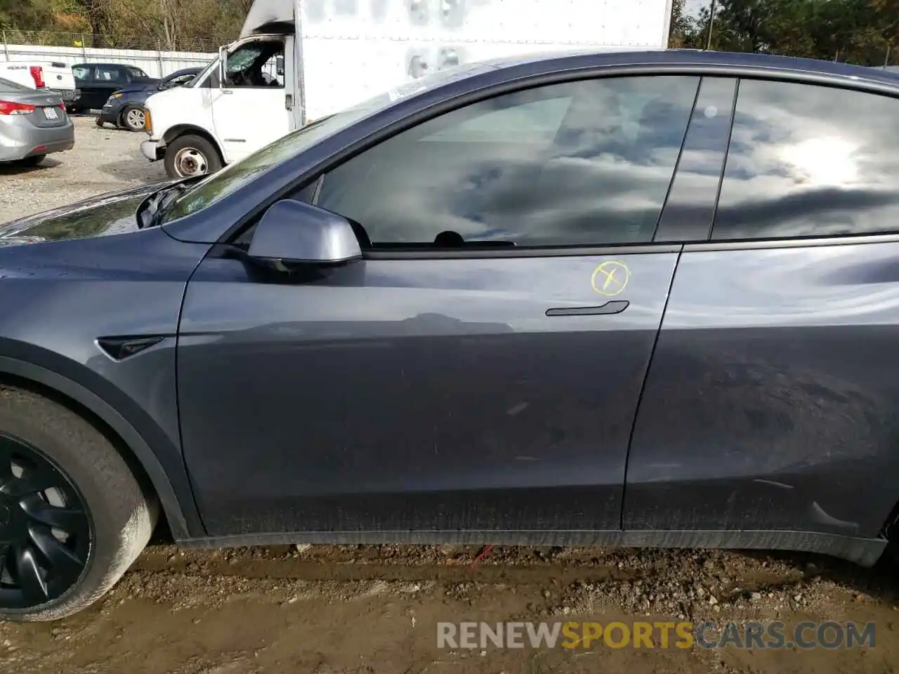 7 Photograph of a damaged car 5YJYGDEE8MF204580 TESLA MODEL Y 2021