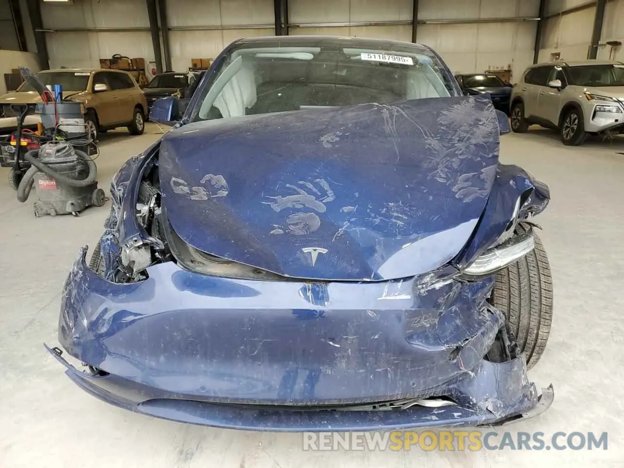 5 Photograph of a damaged car 5YJYGDEE8MF208063 TESLA MODEL Y 2021