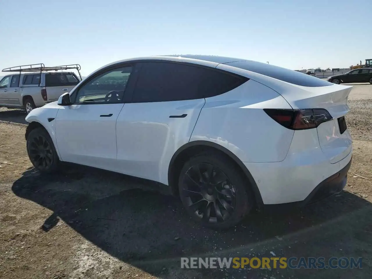 2 Photograph of a damaged car 5YJYGDEE8MF249079 TESLA MODEL Y 2021