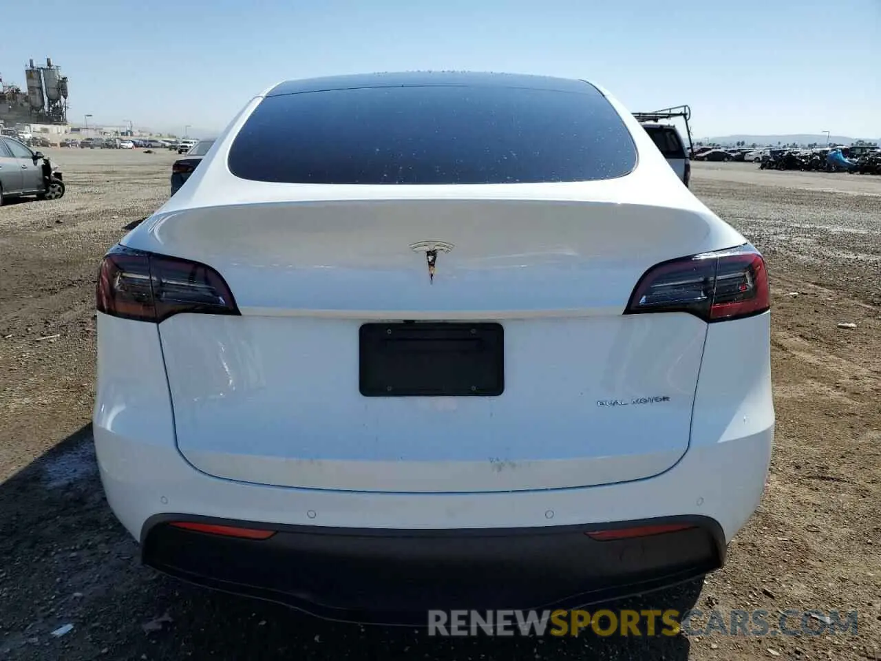 6 Photograph of a damaged car 5YJYGDEE8MF249079 TESLA MODEL Y 2021