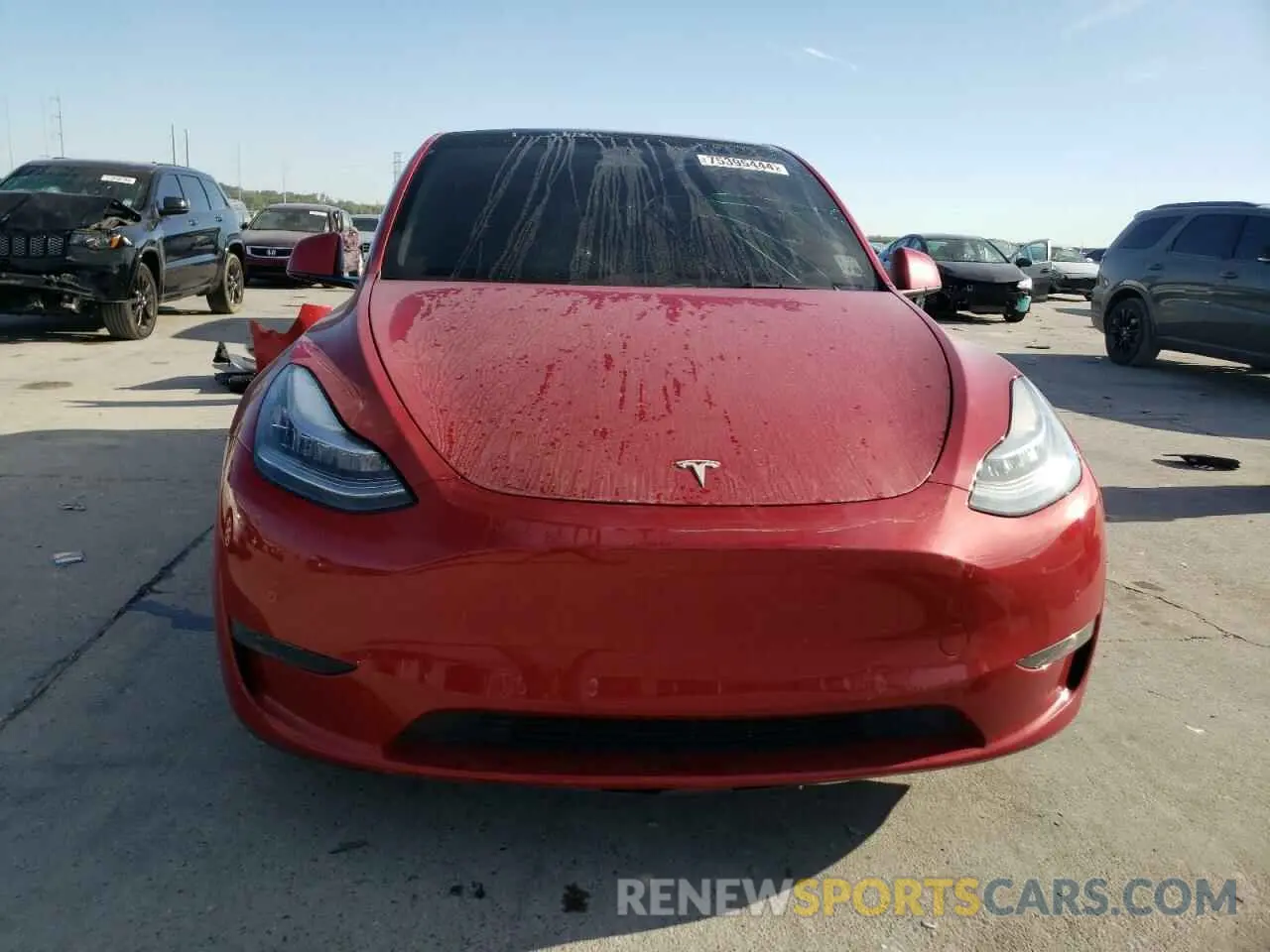 5 Photograph of a damaged car 5YJYGDEE8MF260891 TESLA MODEL Y 2021