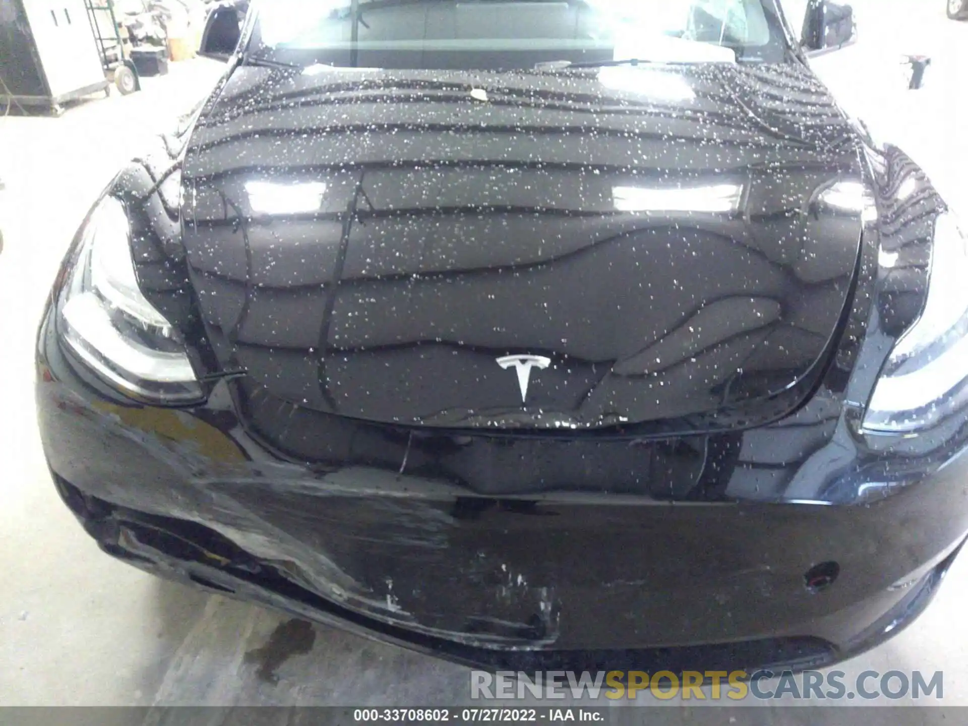 10 Photograph of a damaged car 5YJYGDEE8MF265010 TESLA MODEL Y 2021