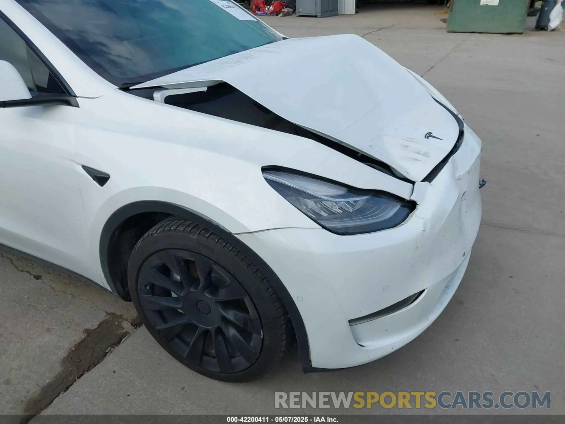 19 Photograph of a damaged car 5YJYGDEE8MF266075 TESLA MODEL Y 2021