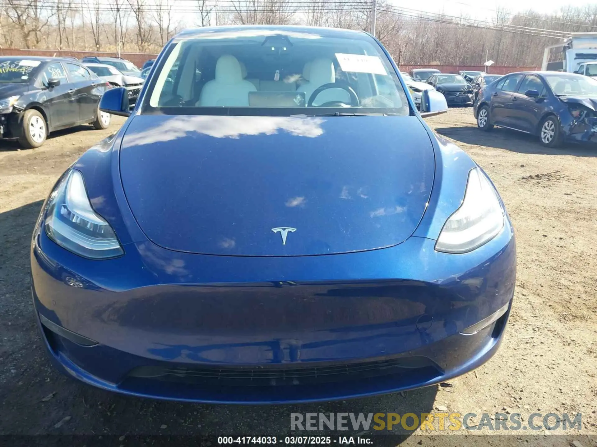 12 Photograph of a damaged car 5YJYGDEE8MF293230 TESLA MODEL Y 2021