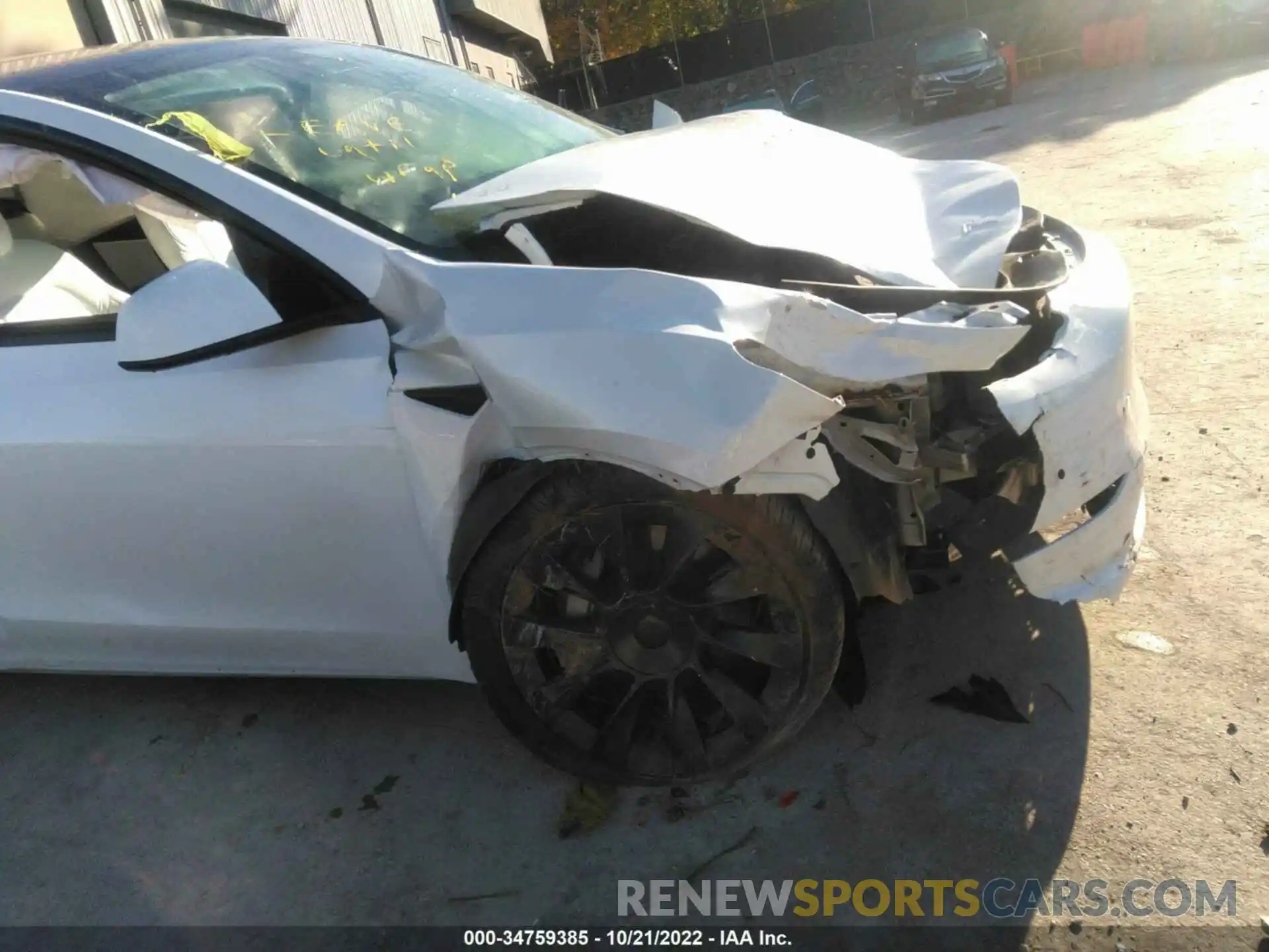 6 Photograph of a damaged car 5YJYGDEE8MF303643 TESLA MODEL Y 2021