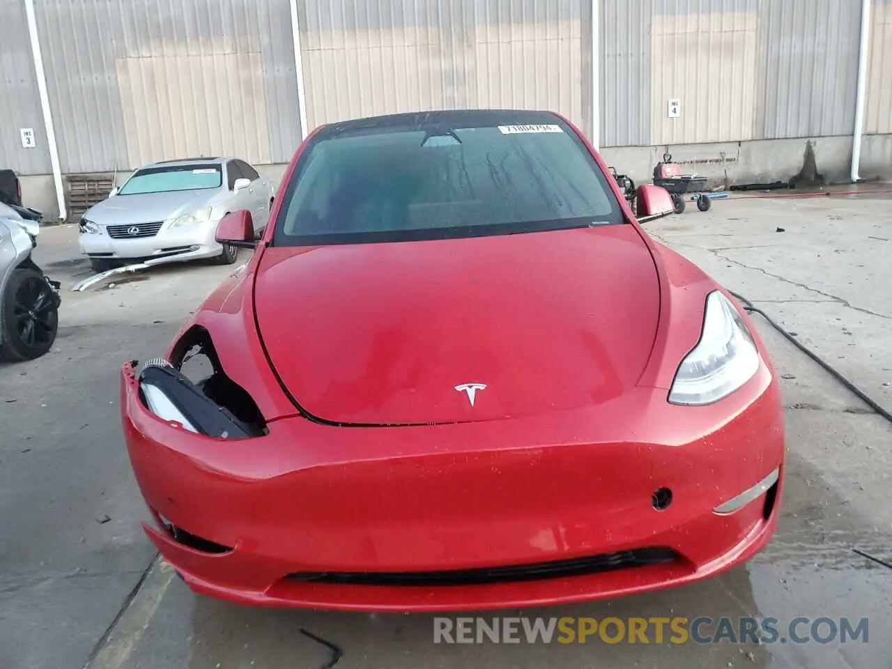 5 Photograph of a damaged car 5YJYGDEE9MF062126 TESLA MODEL Y 2021