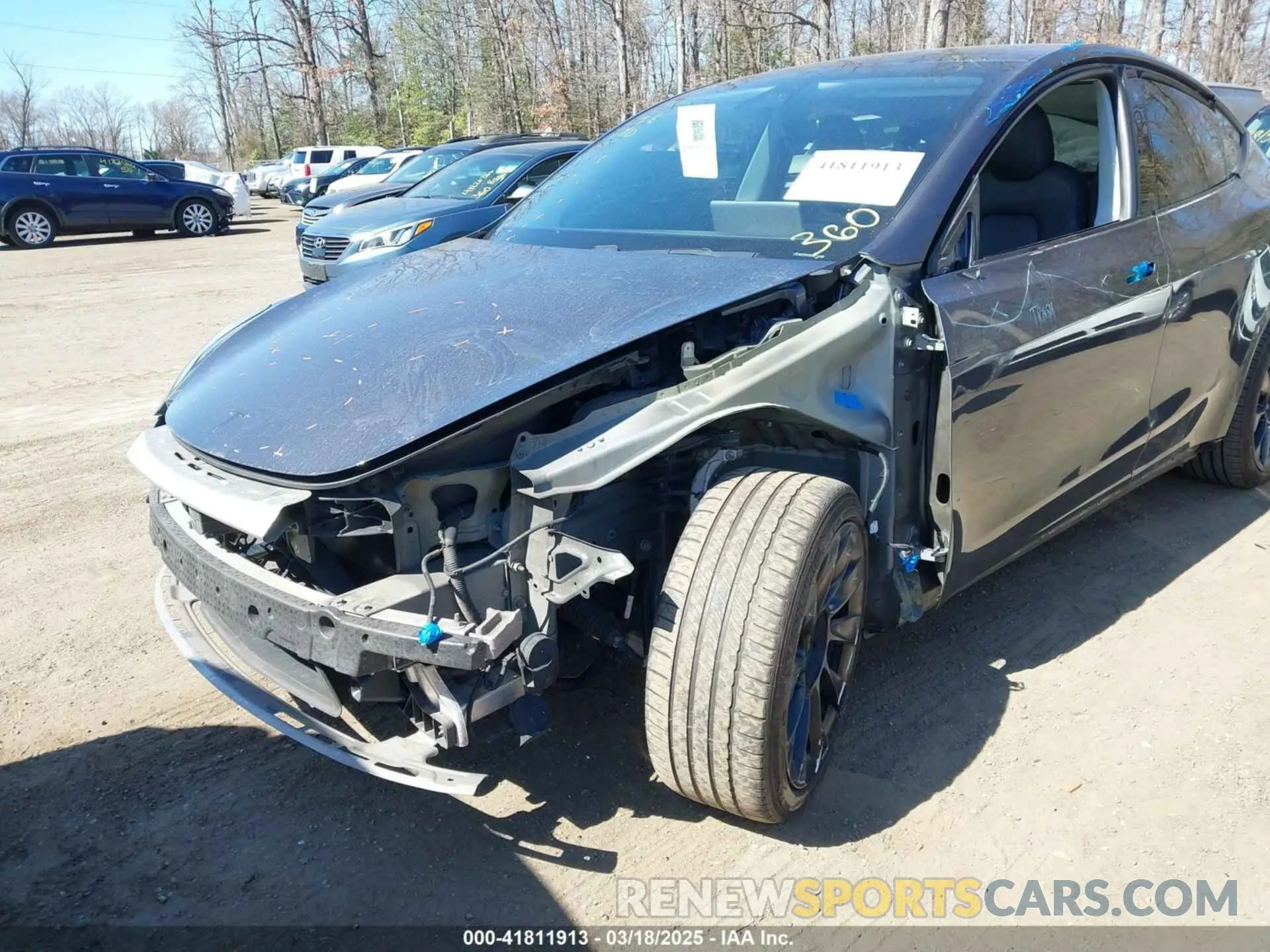 6 Photograph of a damaged car 5YJYGDEE9MF062580 TESLA MODEL Y 2021