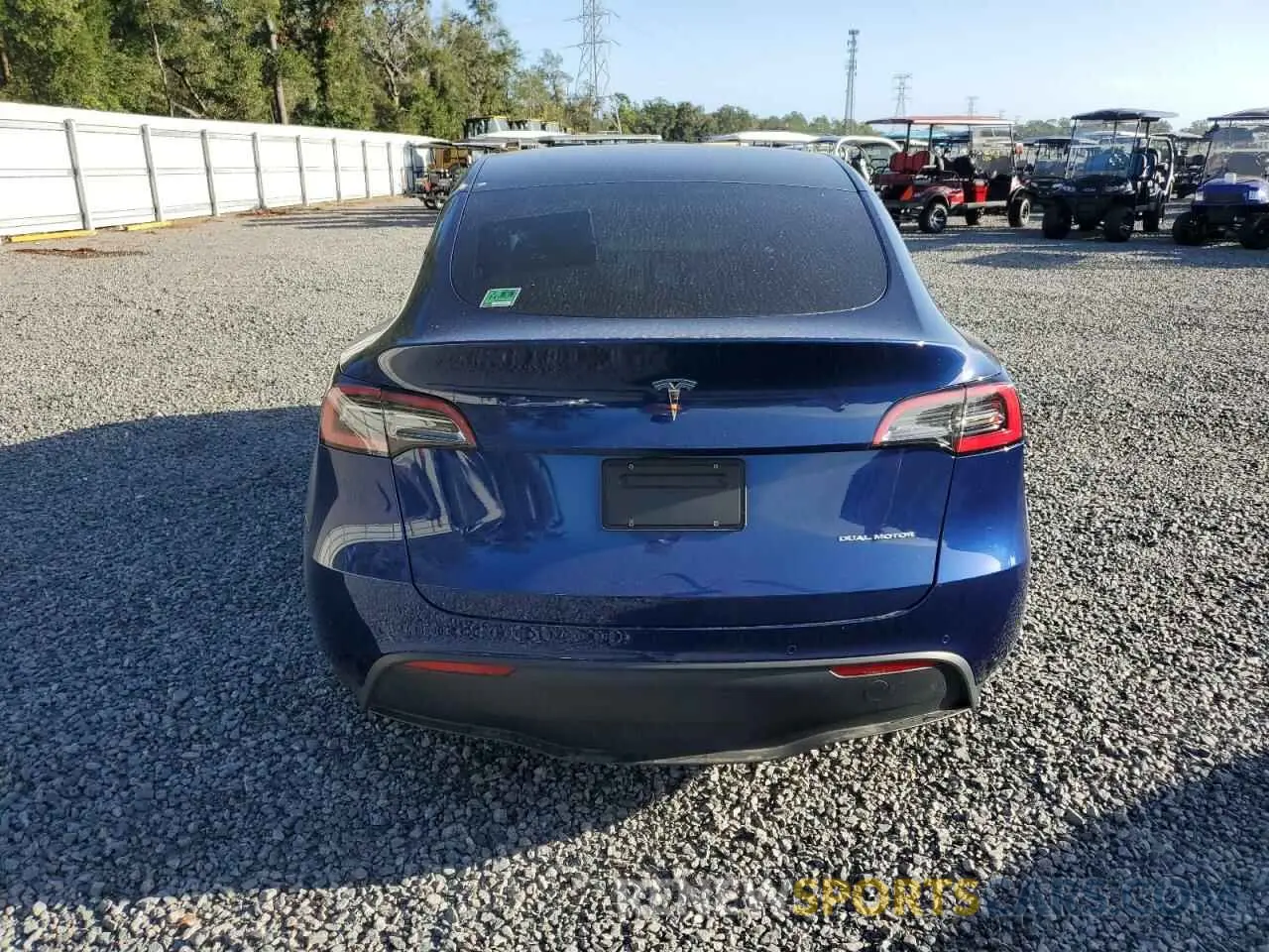 6 Photograph of a damaged car 5YJYGDEE9MF066239 TESLA MODEL Y 2021