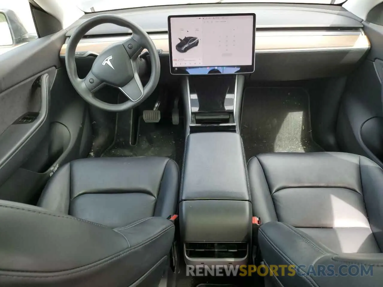 8 Photograph of a damaged car 5YJYGDEE9MF067651 TESLA MODEL Y 2021