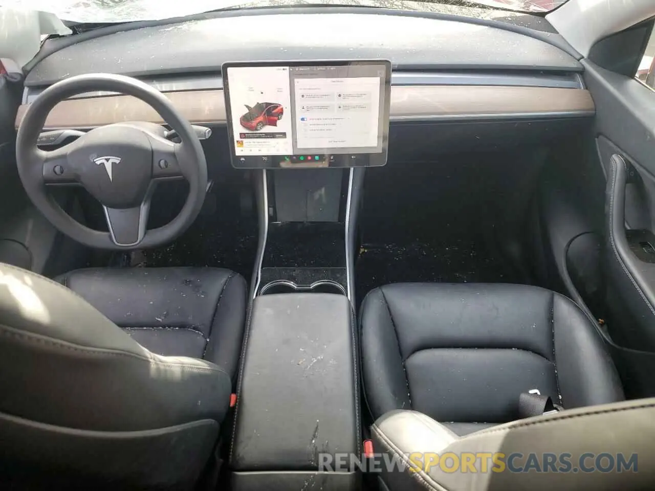 8 Photograph of a damaged car 5YJYGDEE9MF075698 TESLA MODEL Y 2021