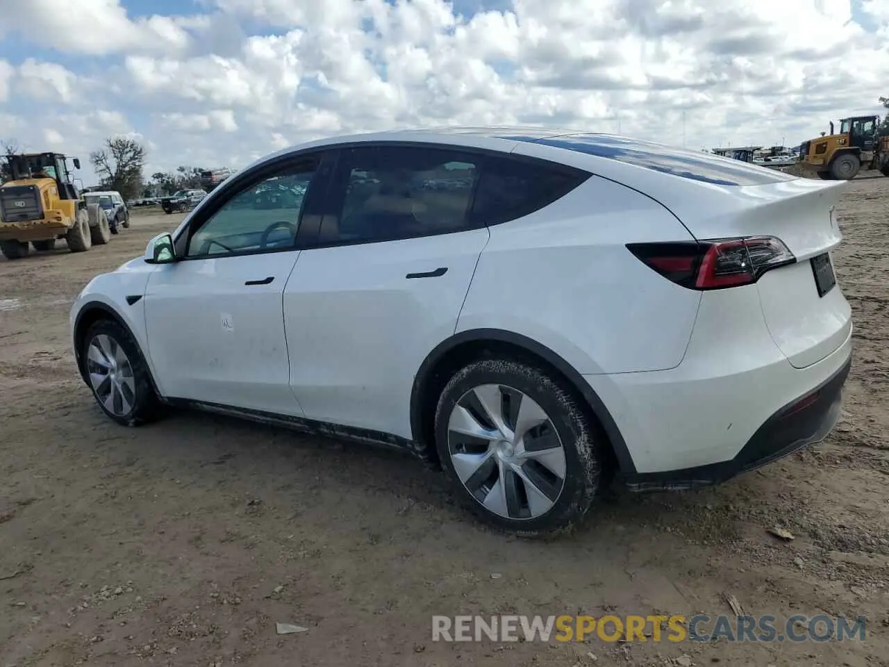 2 Photograph of a damaged car 5YJYGDEE9MF077726 TESLA MODEL Y 2021