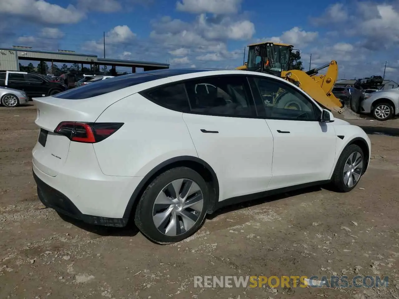 3 Photograph of a damaged car 5YJYGDEE9MF077726 TESLA MODEL Y 2021