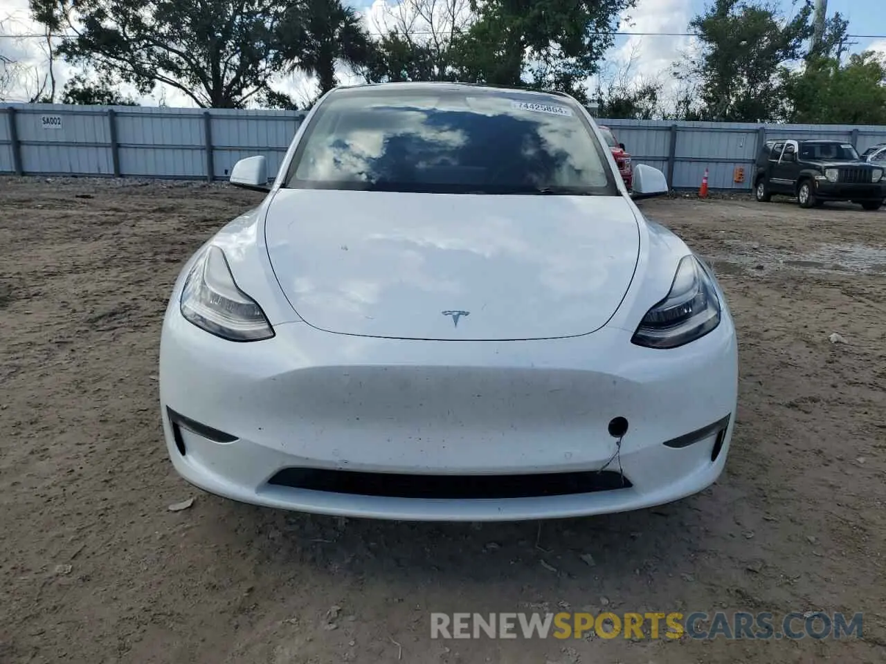 5 Photograph of a damaged car 5YJYGDEE9MF077726 TESLA MODEL Y 2021