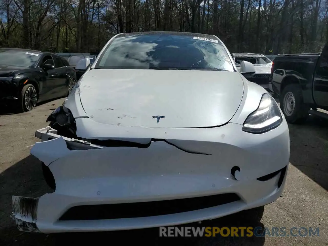 5 Photograph of a damaged car 5YJYGDEE9MF080349 TESLA MODEL Y 2021