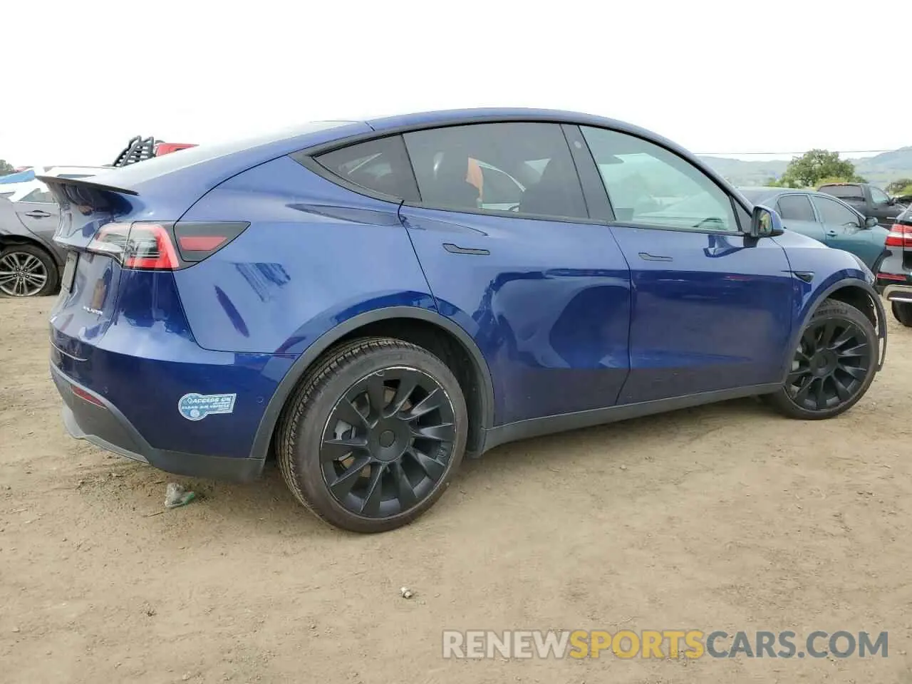 3 Photograph of a damaged car 5YJYGDEE9MF095417 TESLA MODEL Y 2021