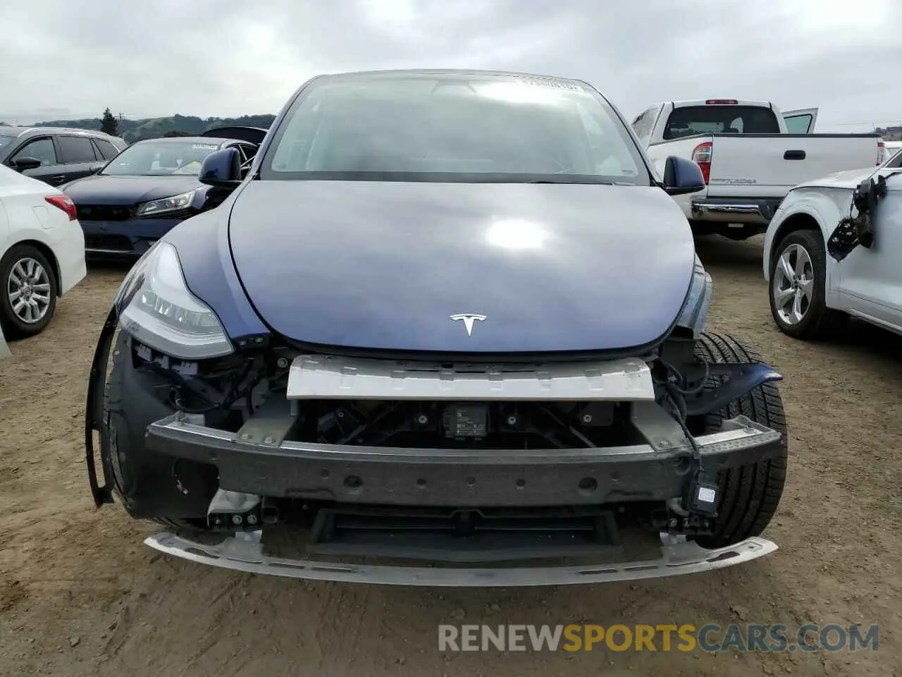 5 Photograph of a damaged car 5YJYGDEE9MF095417 TESLA MODEL Y 2021