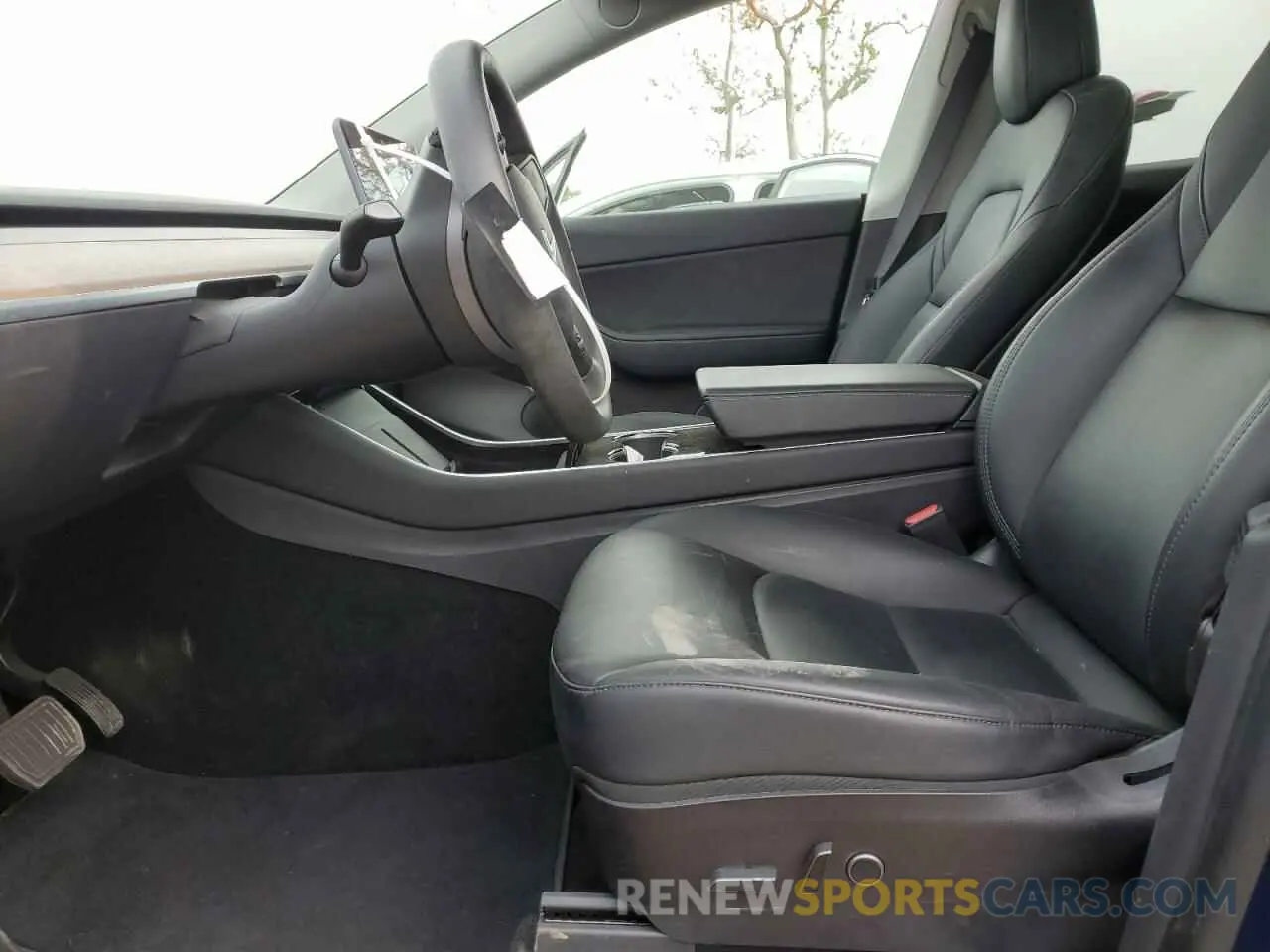 7 Photograph of a damaged car 5YJYGDEE9MF095417 TESLA MODEL Y 2021