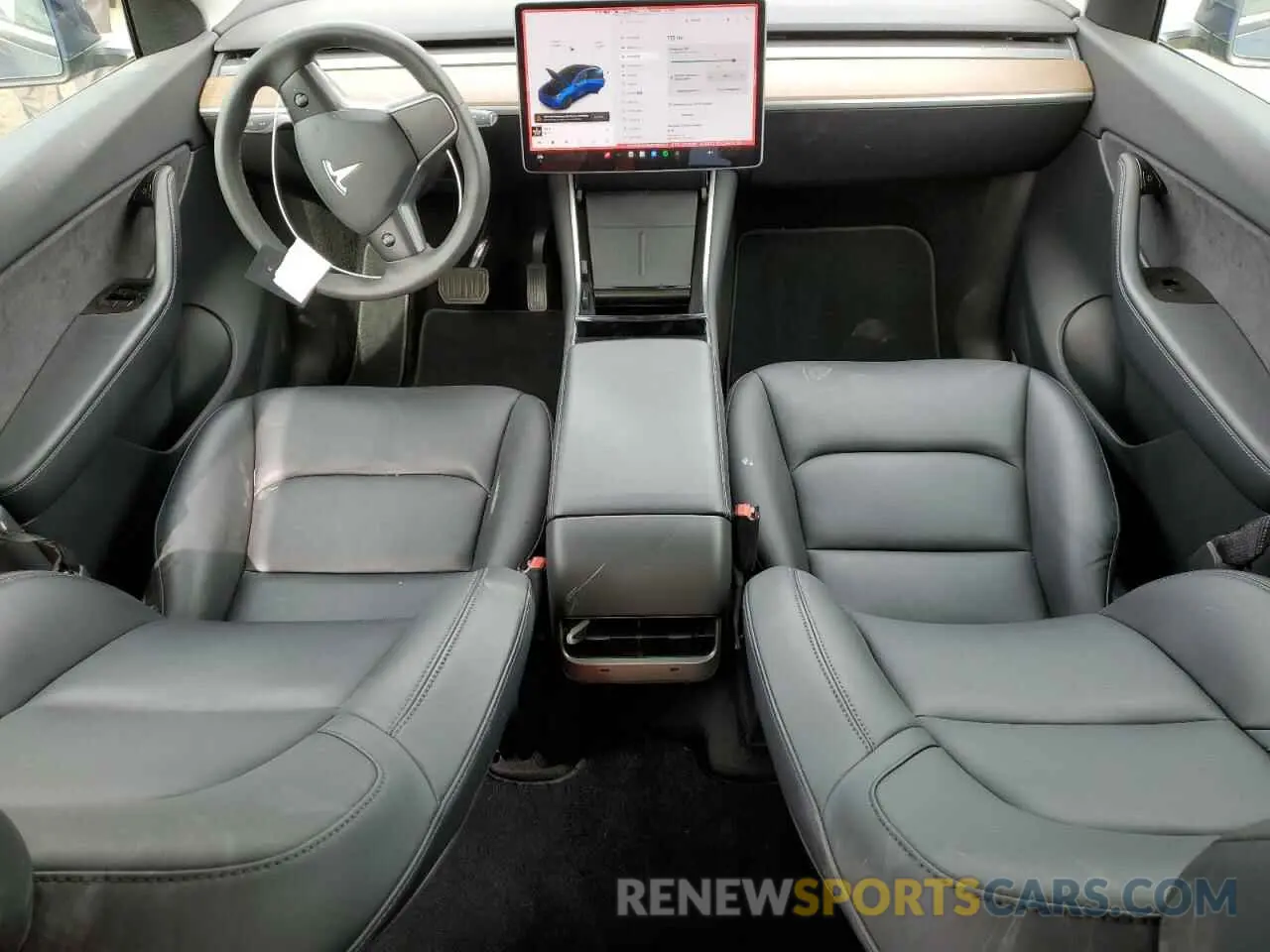 8 Photograph of a damaged car 5YJYGDEE9MF095417 TESLA MODEL Y 2021