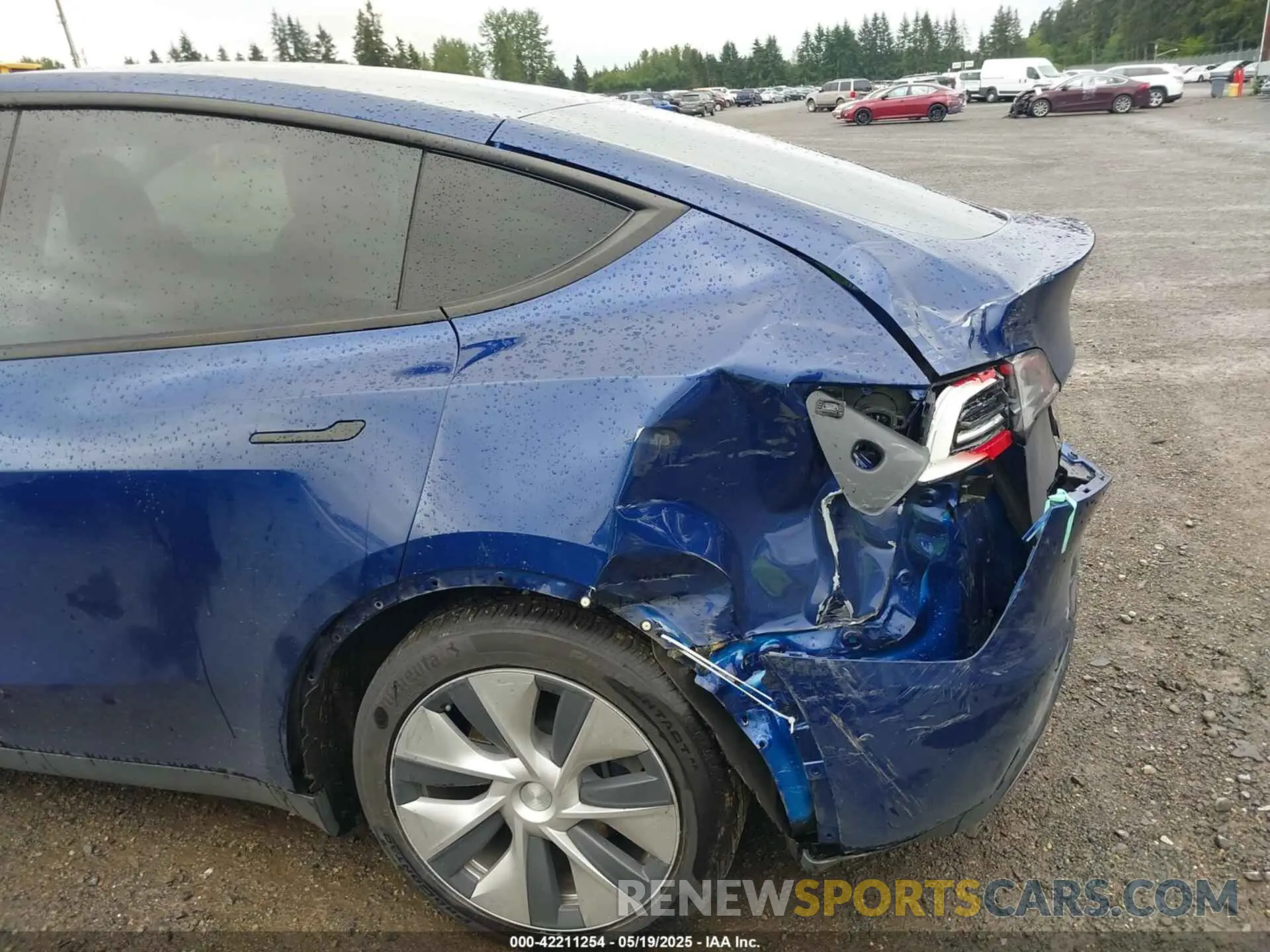 6 Photograph of a damaged car 5YJYGDEE9MF117500 TESLA MODEL Y 2021
