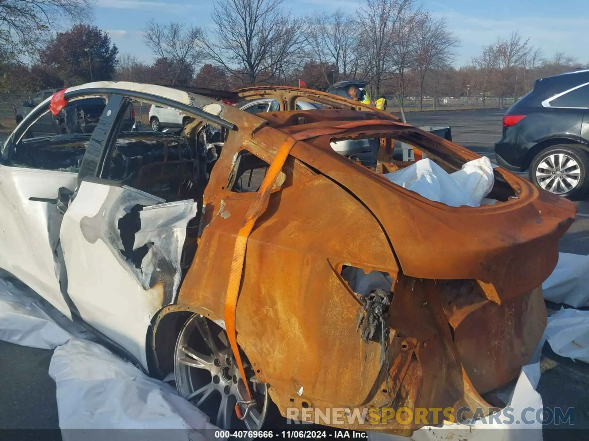 12 Photograph of a damaged car 5YJYGDEE9MF117903 TESLA MODEL Y 2021