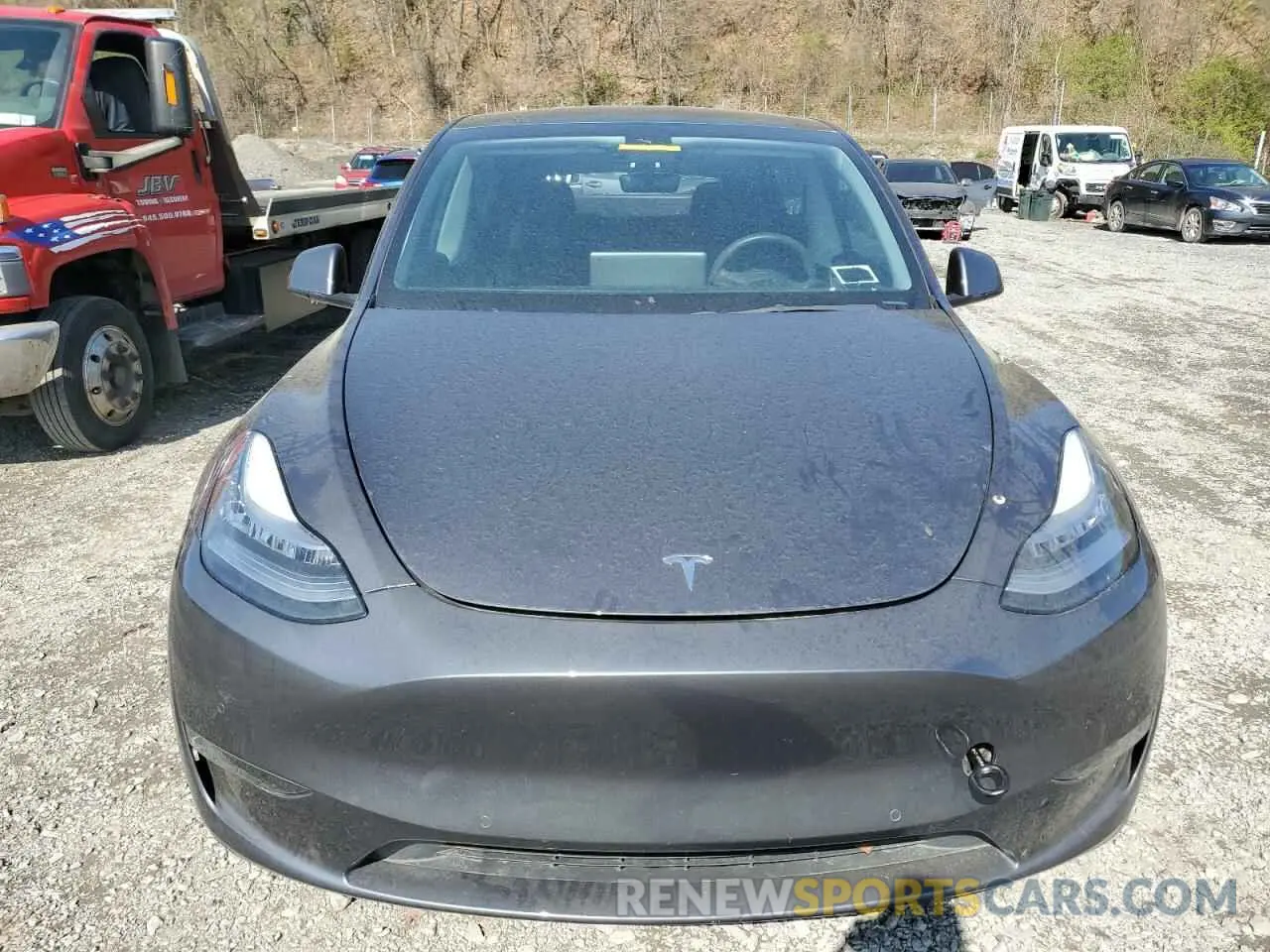 5 Photograph of a damaged car 5YJYGDEE9MF119974 TESLA MODEL Y 2021