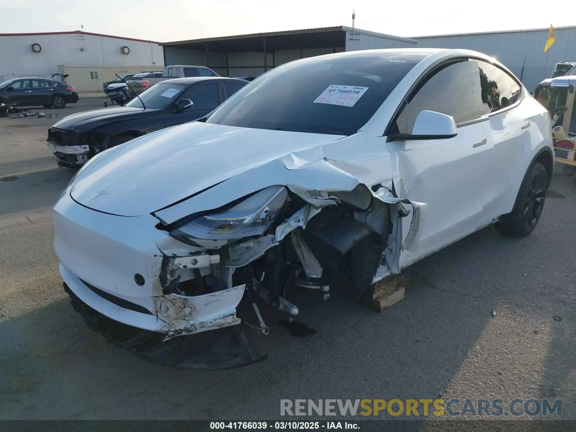 6 Photograph of a damaged car 5YJYGDEE9MF149217 TESLA MODEL Y 2021