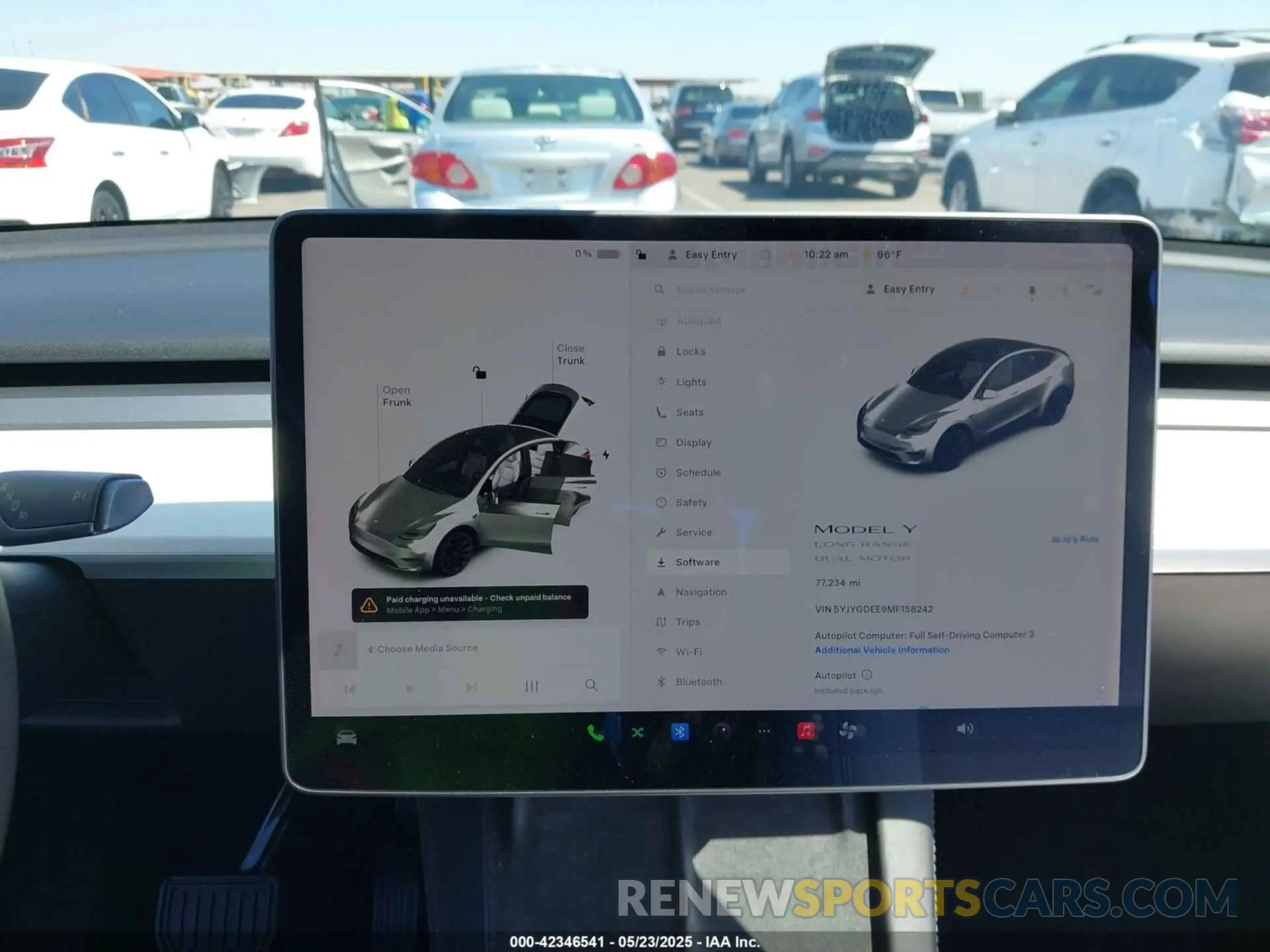 18 Photograph of a damaged car 5YJYGDEE9MF158242 TESLA MODEL Y 2021