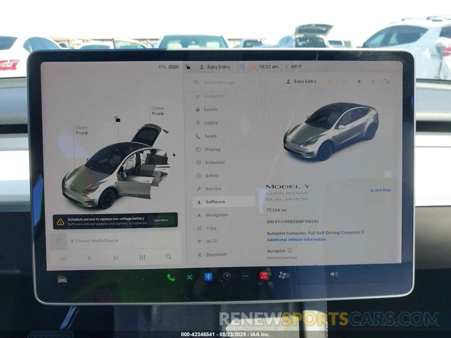 7 Photograph of a damaged car 5YJYGDEE9MF158242 TESLA MODEL Y 2021