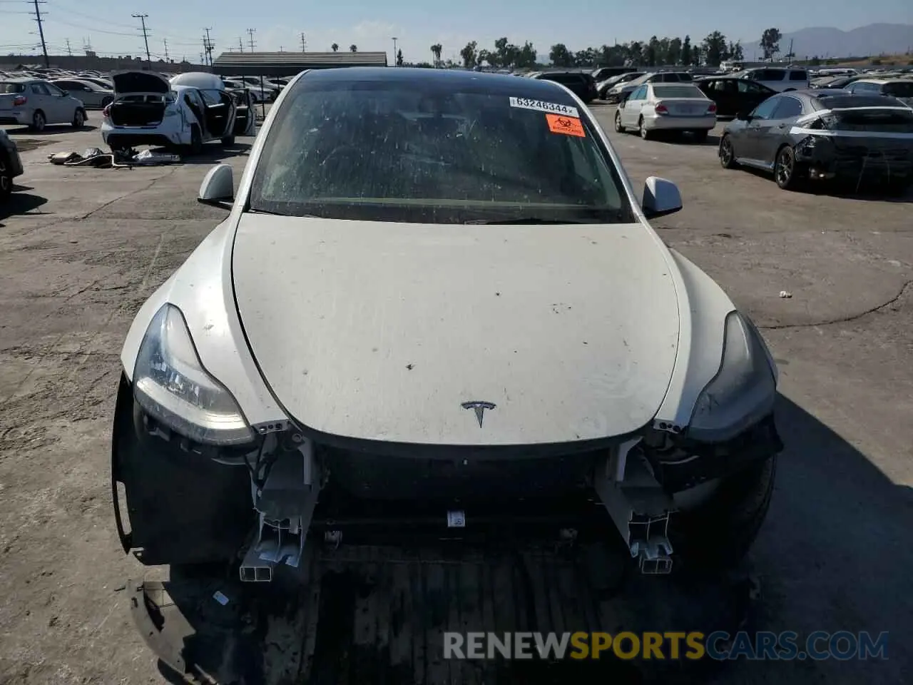5 Photograph of a damaged car 5YJYGDEE9MF182394 TESLA MODEL Y 2021