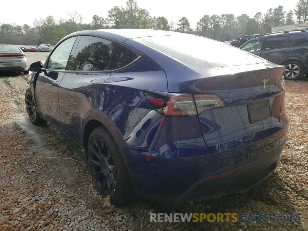 3 Photograph of a damaged car 5YJYGDEE9MF193539 TESLA MODEL Y 2021