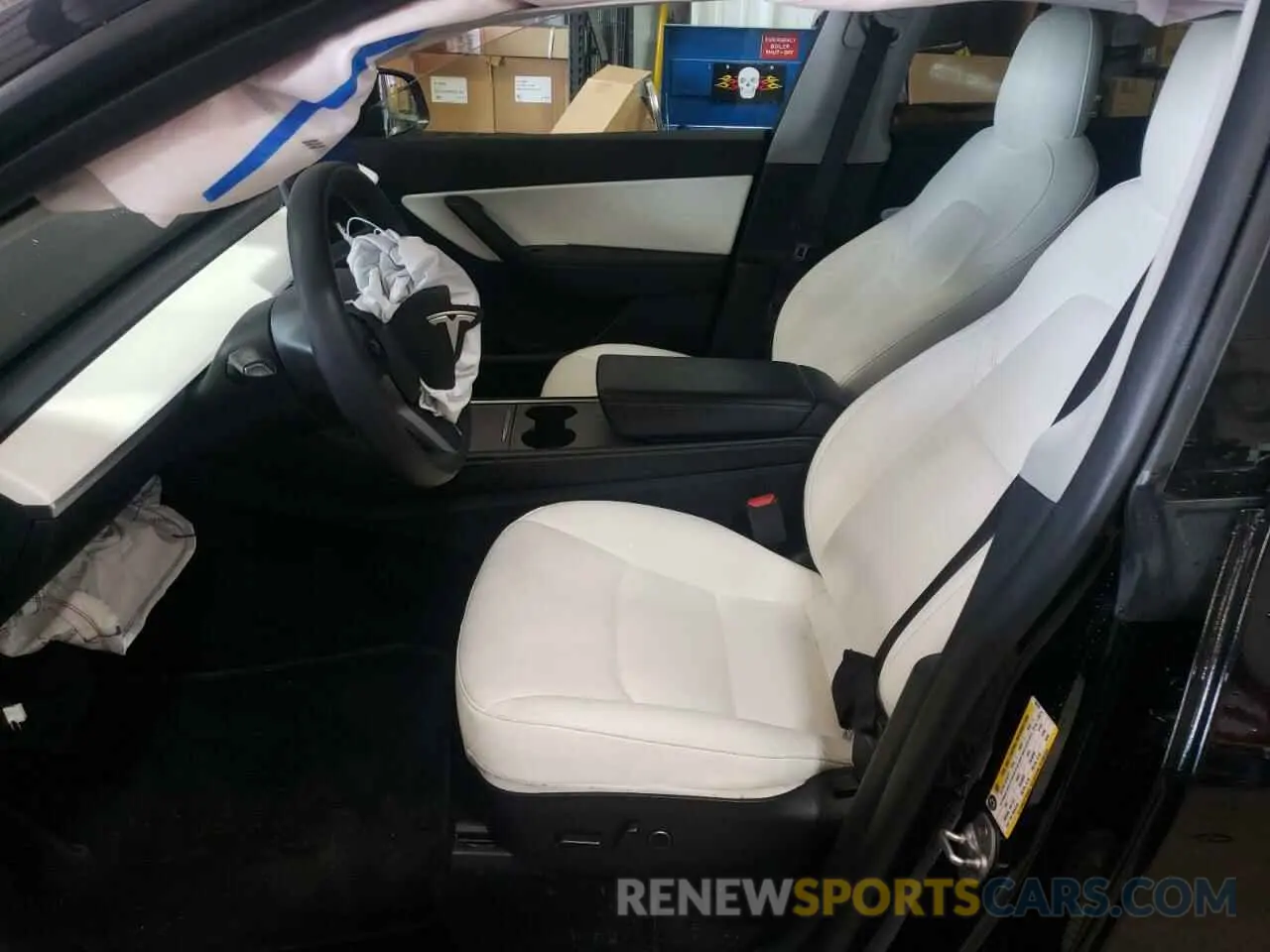 7 Photograph of a damaged car 5YJYGDEE9MF195579 TESLA MODEL Y 2021