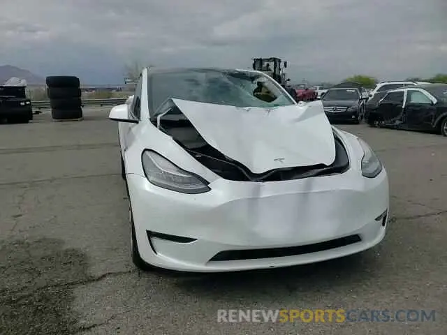 14 Photograph of a damaged car 5YJYGDEE9MF200411 TESLA MODEL Y 2021