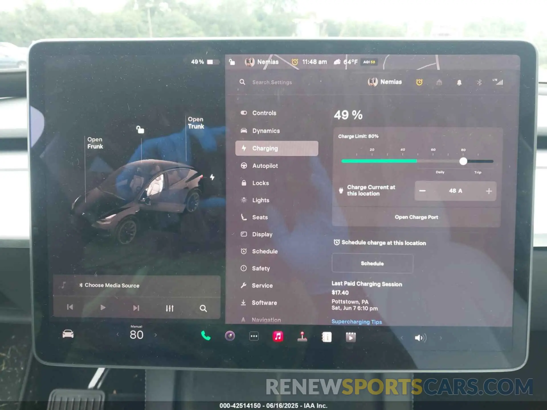 17 Photograph of a damaged car 5YJYGDEE9MF202305 TESLA MODEL Y 2021
