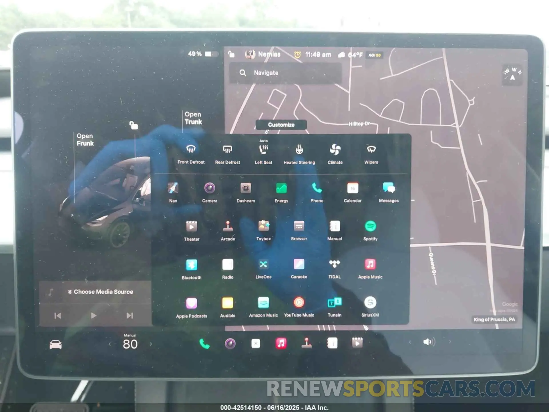 18 Photograph of a damaged car 5YJYGDEE9MF202305 TESLA MODEL Y 2021