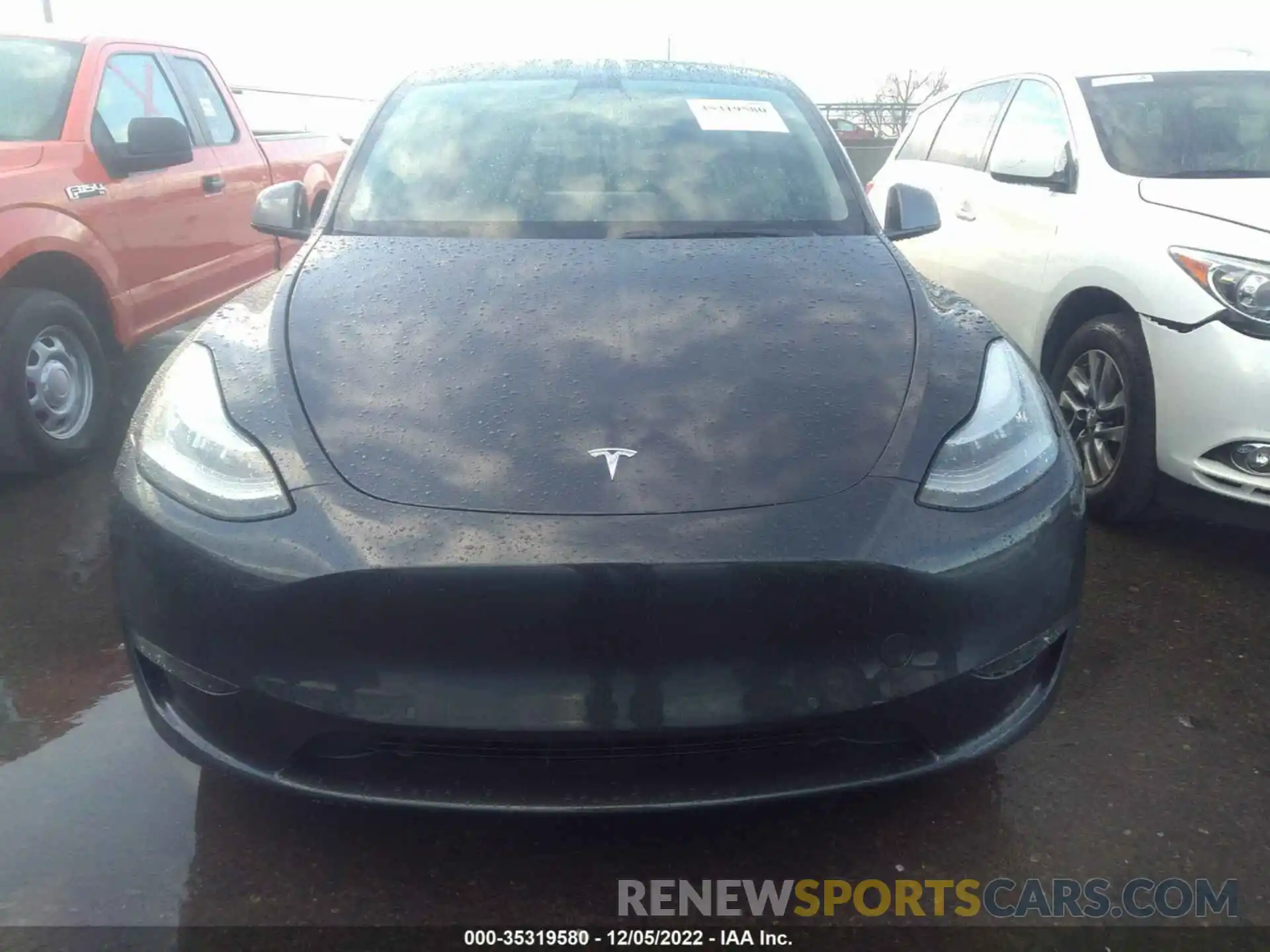 6 Photograph of a damaged car 5YJYGDEE9MF208525 TESLA MODEL Y 2021