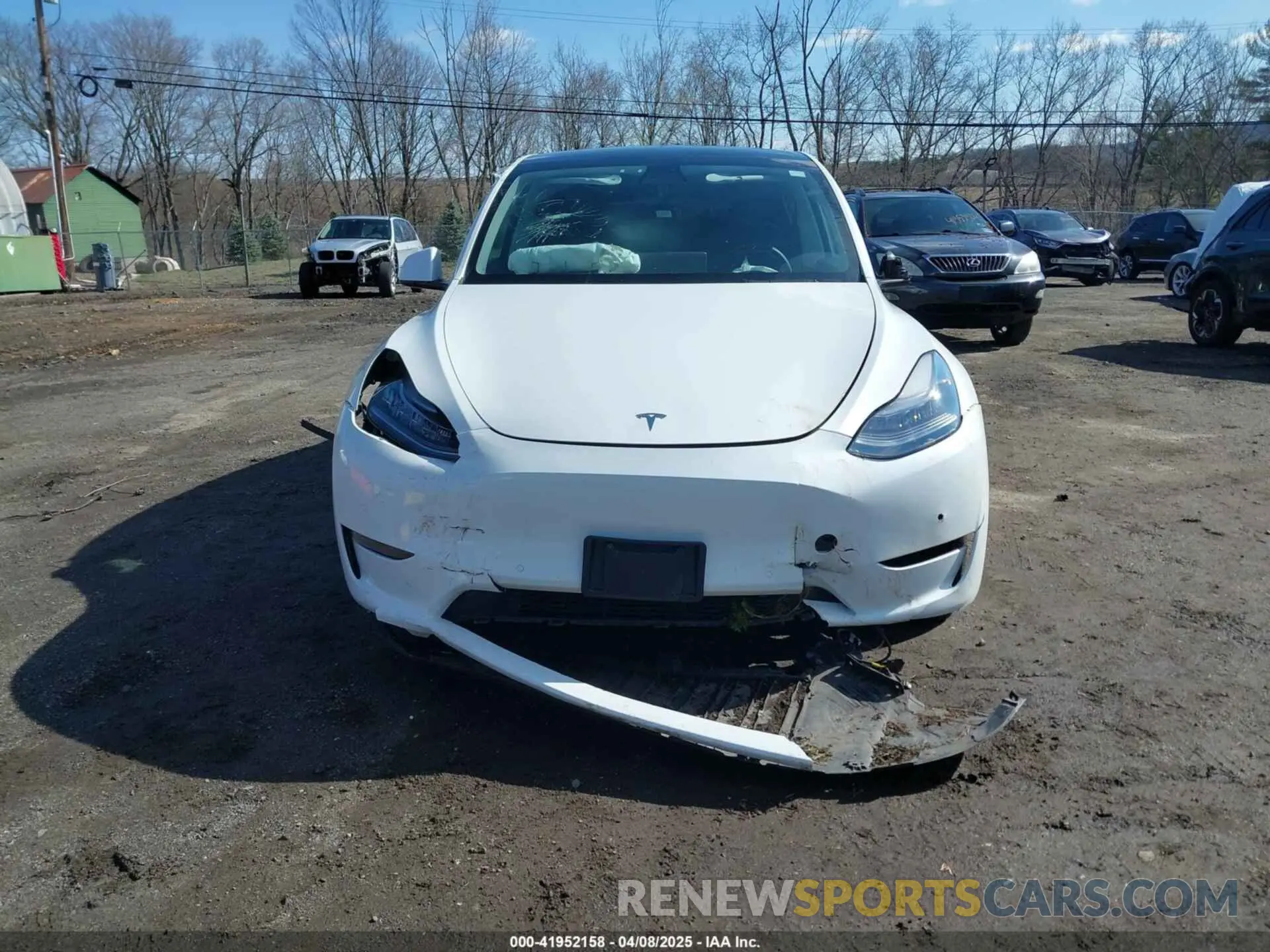6 Photograph of a damaged car 5YJYGDEE9MF239726 TESLA MODEL Y 2021
