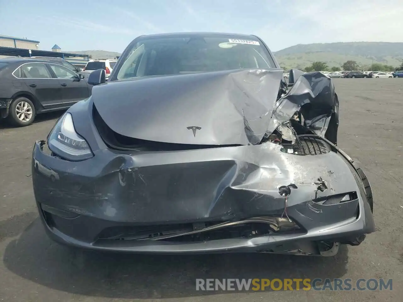 5 Photograph of a damaged car 5YJYGDEE9MF243226 TESLA MODEL Y 2021