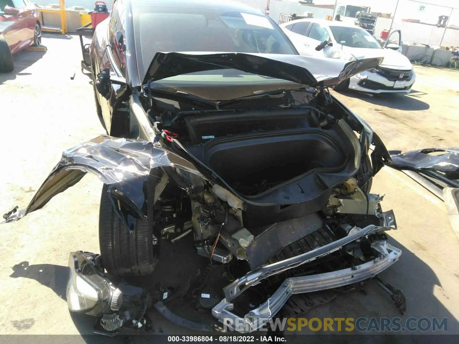 6 Photograph of a damaged car 5YJYGDEE9MF282124 TESLA MODEL Y 2021