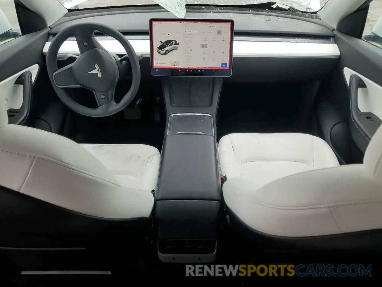 8 Photograph of a damaged car 5YJYGDEE9MF282138 TESLA MODEL Y 2021