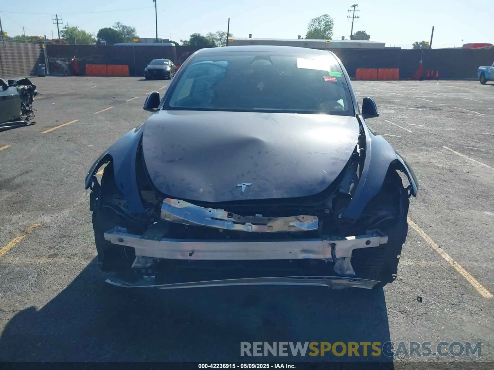 12 Photograph of a damaged car 5YJYGDEE9MF282205 TESLA MODEL Y 2021