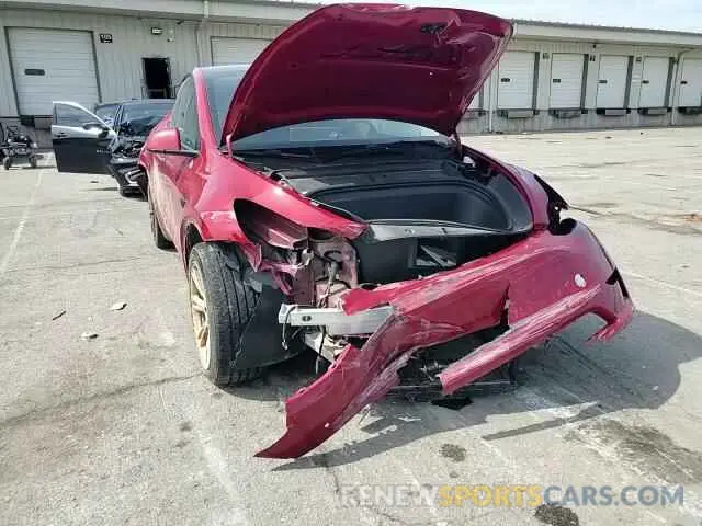 14 Photograph of a damaged car 5YJYGDEE9MF293849 TESLA MODEL Y 2021