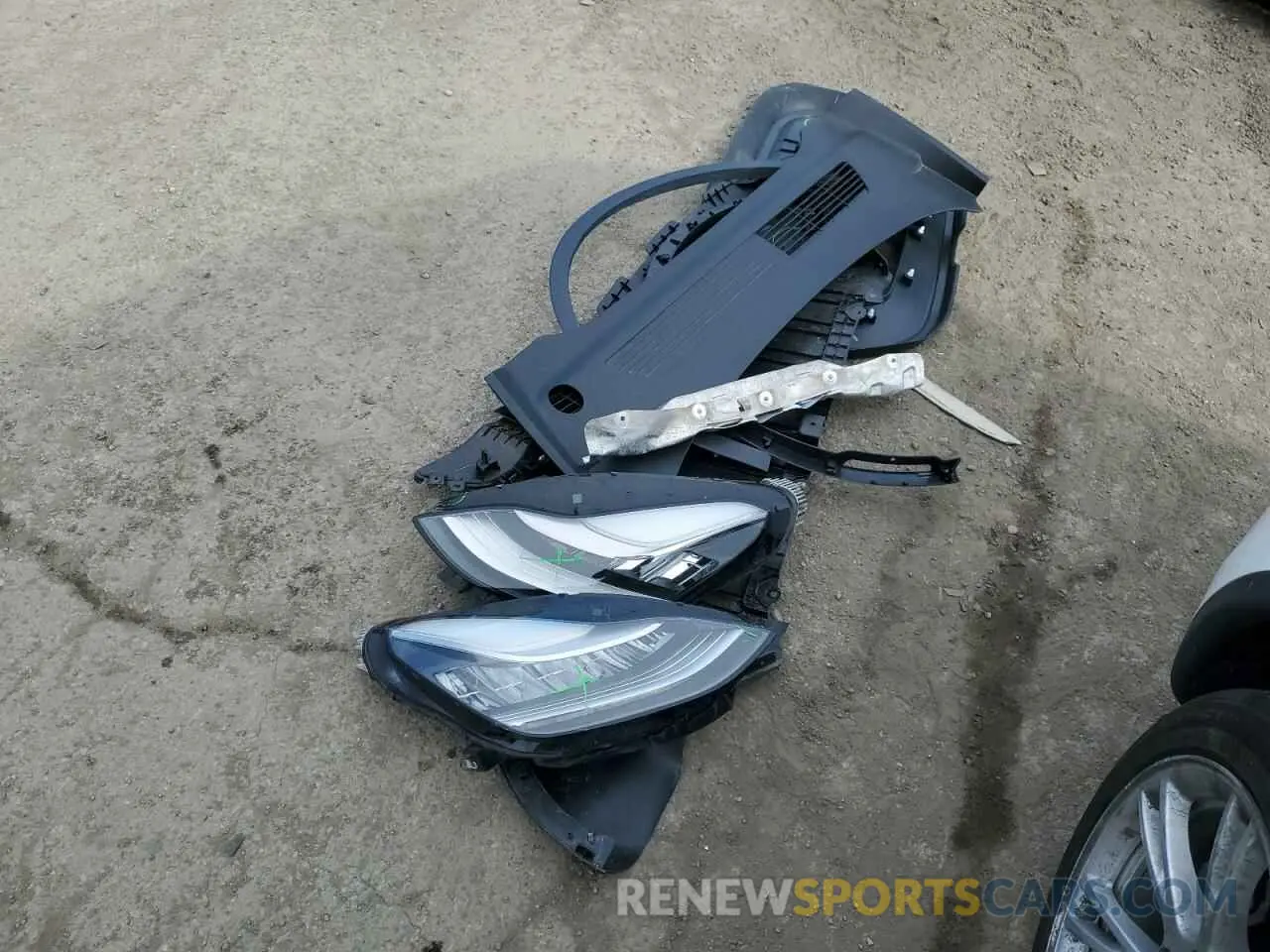 12 Photograph of a damaged car 5YJYGDEEXMF063219 TESLA MODEL Y 2021