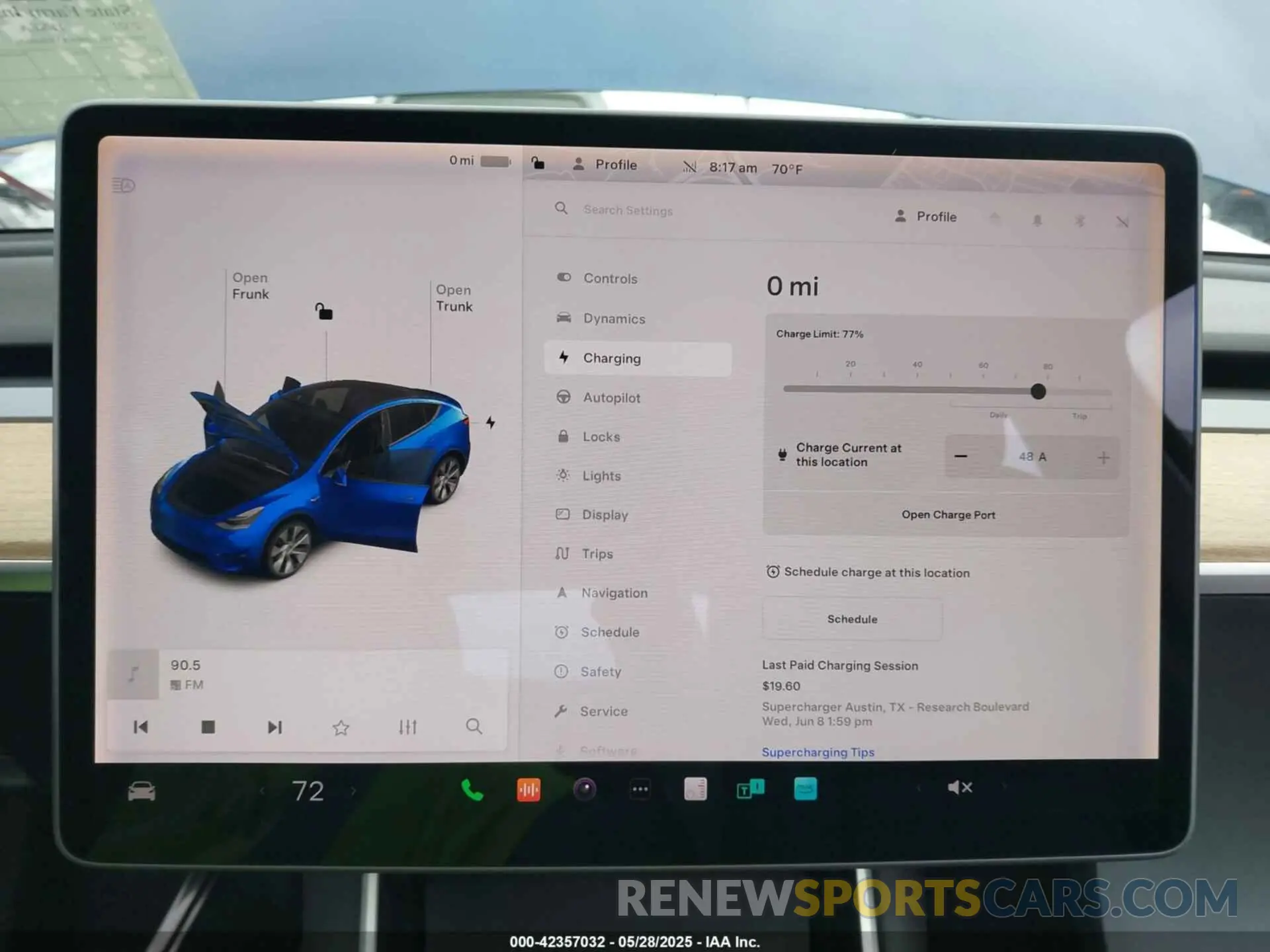 16 Photograph of a damaged car 5YJYGDEEXMF066671 TESLA MODEL Y 2021