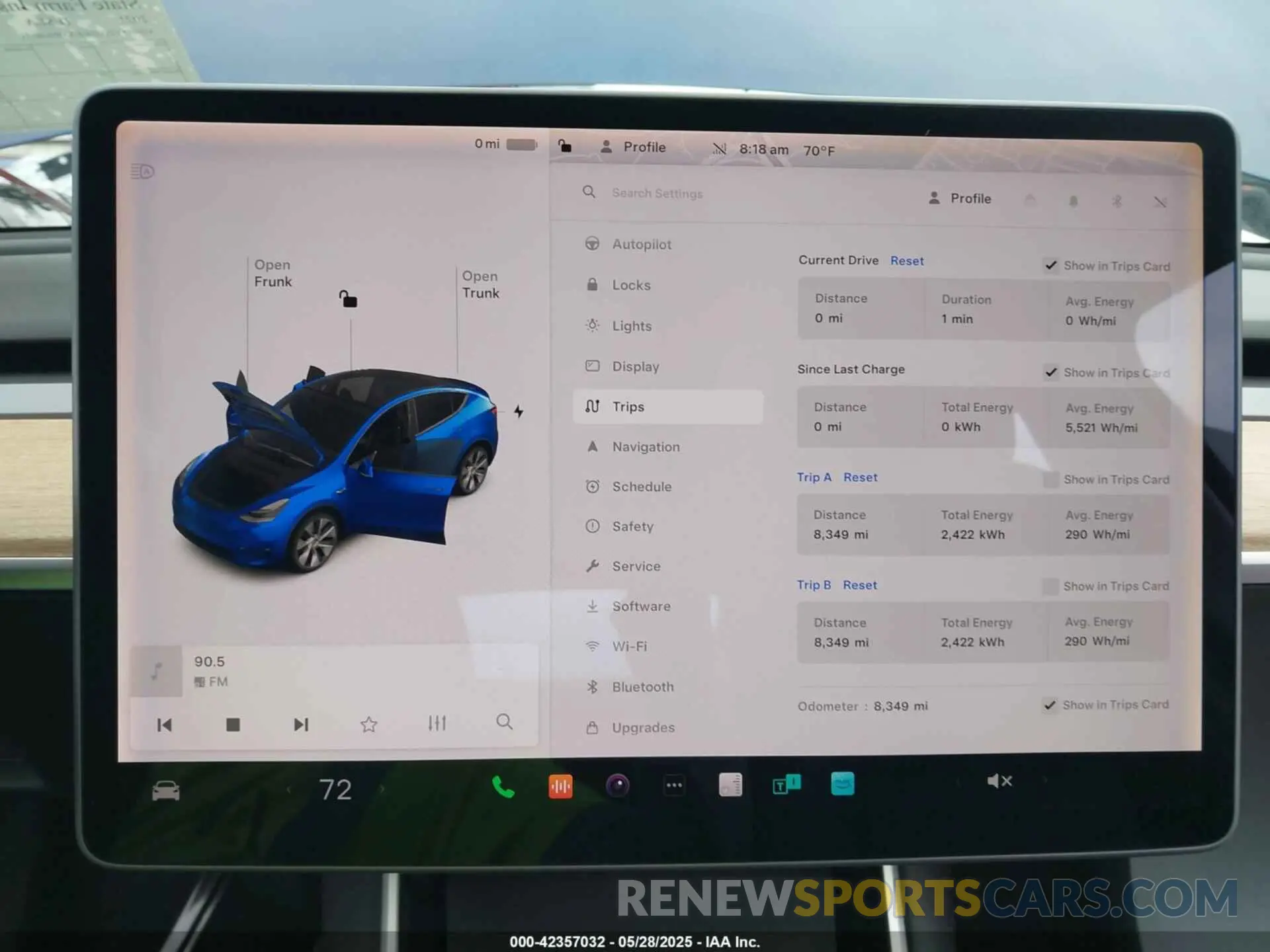 7 Photograph of a damaged car 5YJYGDEEXMF066671 TESLA MODEL Y 2021