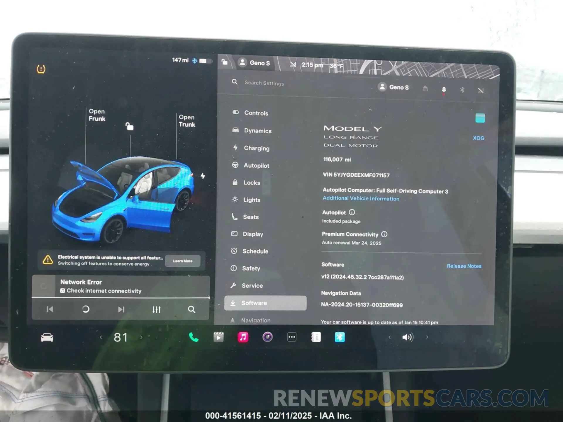 7 Photograph of a damaged car 5YJYGDEEXMF071157 TESLA MODEL Y 2021