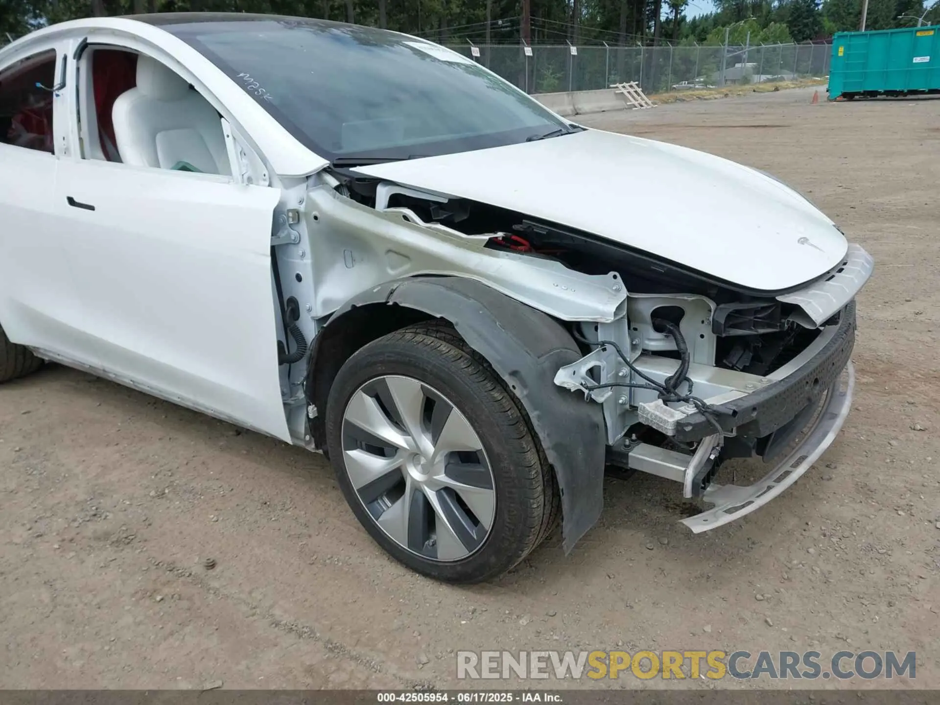 6 Photograph of a damaged car 5YJYGDEEXMF071692 TESLA MODEL Y 2021