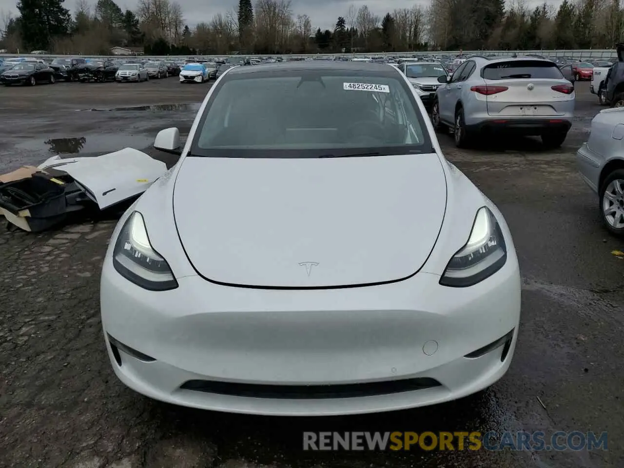 5 Photograph of a damaged car 5YJYGDEEXMF079761 TESLA MODEL Y 2021