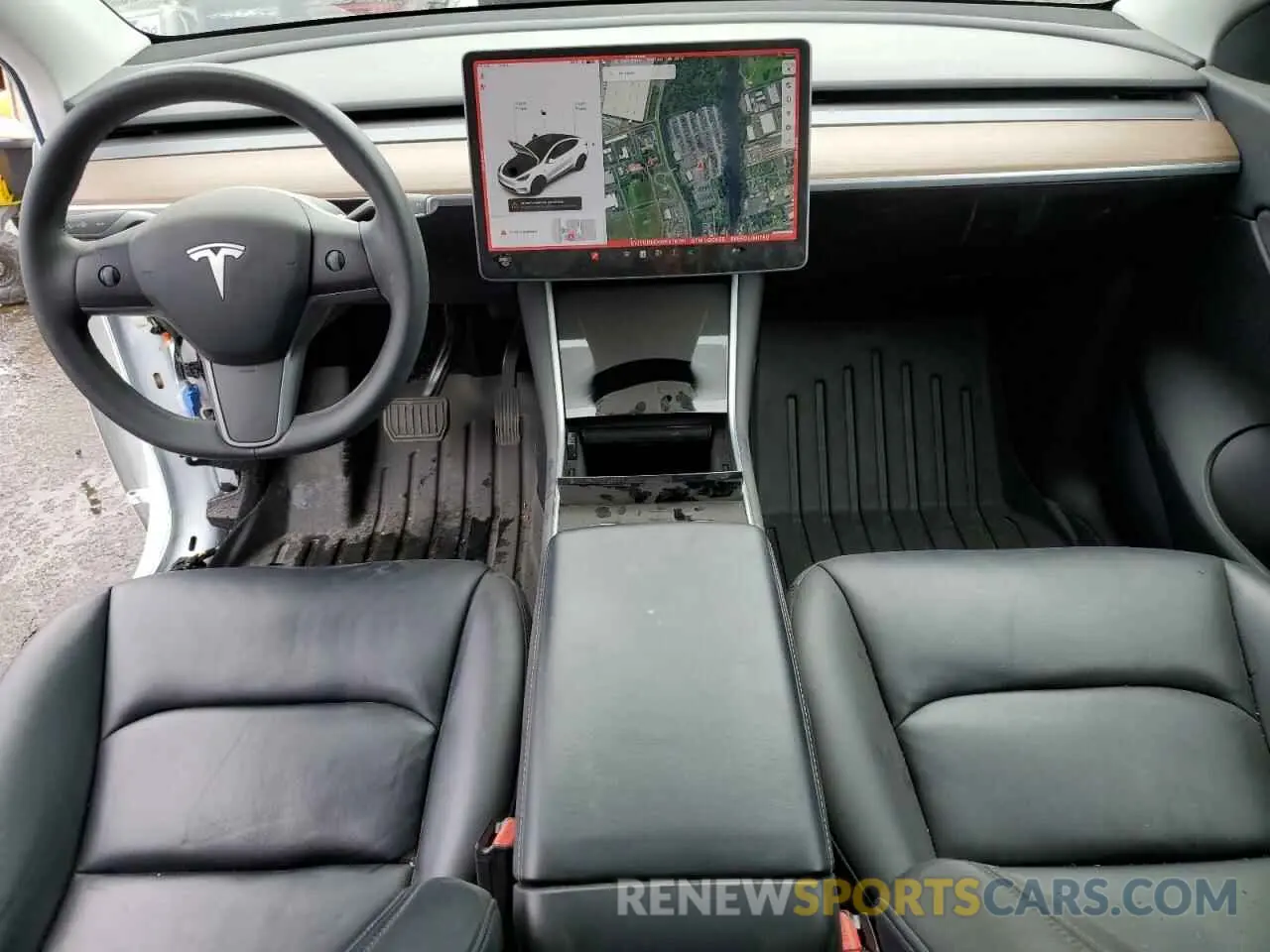 8 Photograph of a damaged car 5YJYGDEEXMF079761 TESLA MODEL Y 2021